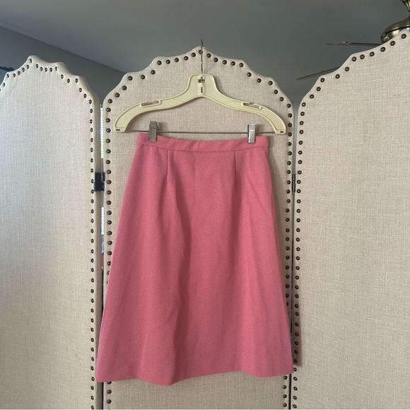 70s Vintage Pink Skirt - Picture 1 of 16